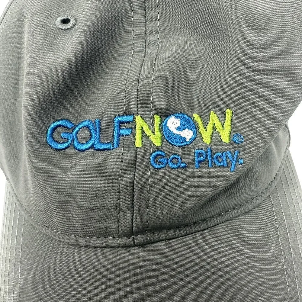 Adidas Golf Now Go. Play. Gray And Blue One size Hat